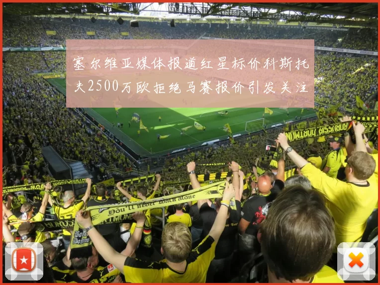 塞尔维亚媒体报道红星标价科斯托夫2500万欧拒绝马赛报价引发关注